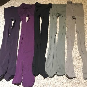Set of opaque tights